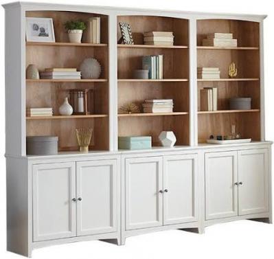 chainmar 3pc bookcase wall